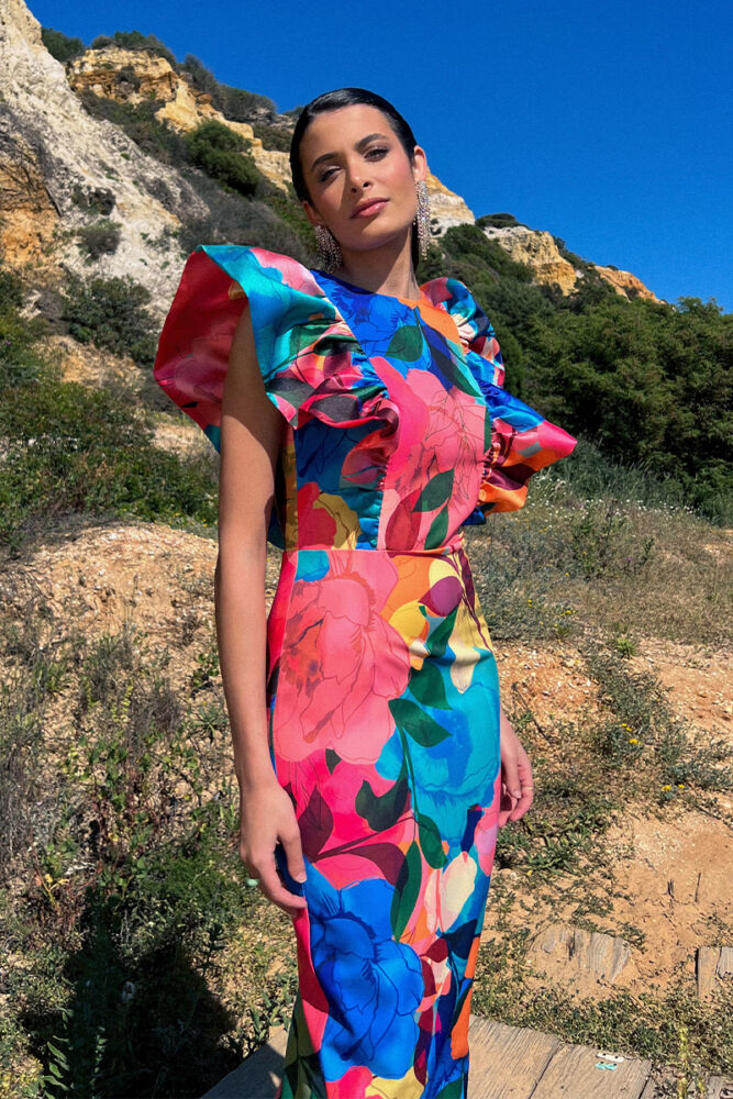 Vestido Marte Estampado