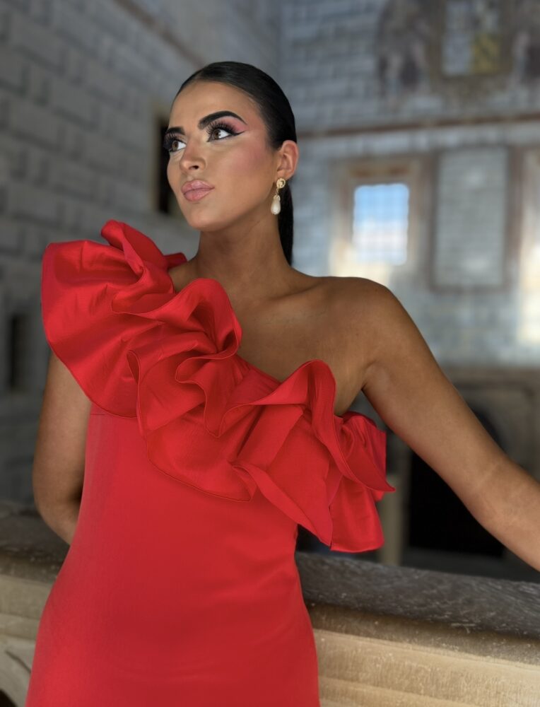 Vestido Alma Rojo