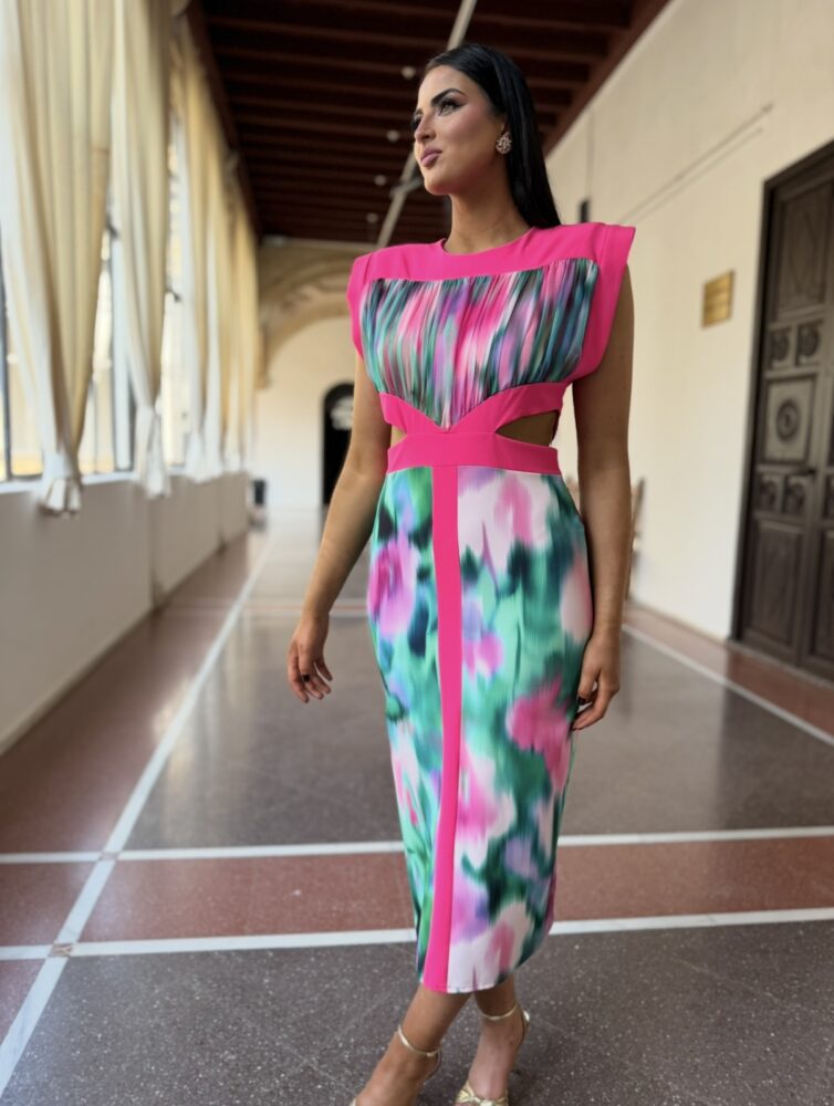 Vestido Taormina Rosa