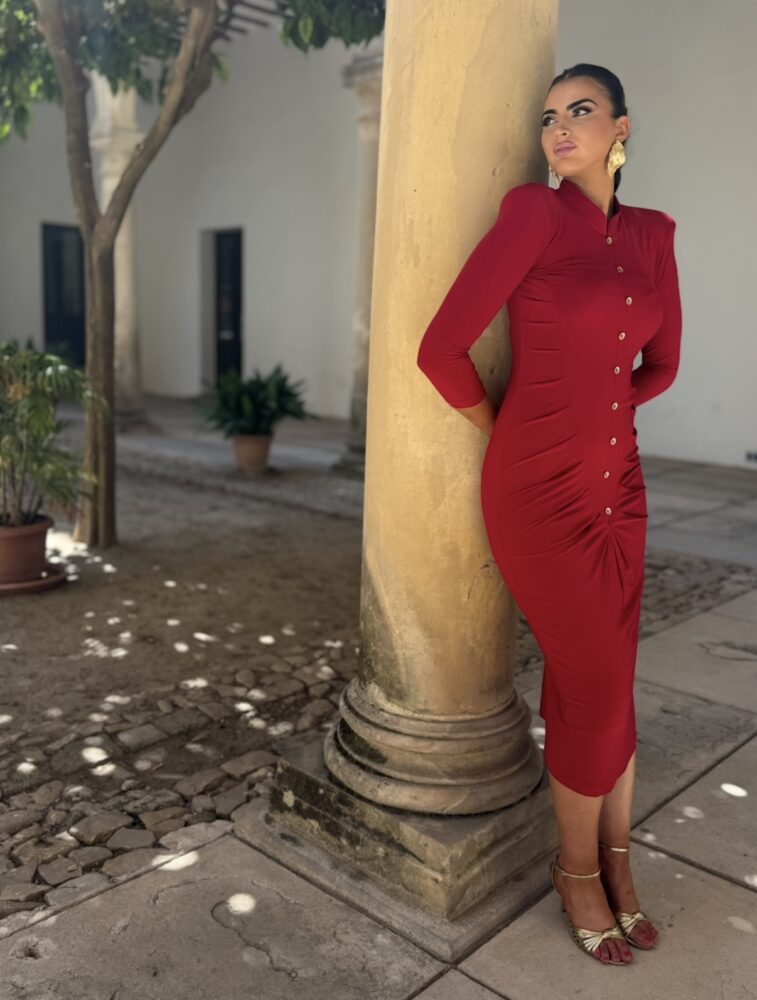 Vestido Matilde Rojo