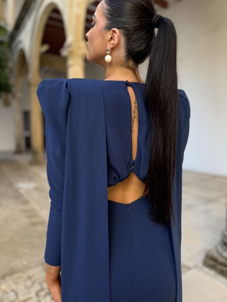 Vestido Emma Azul Marino