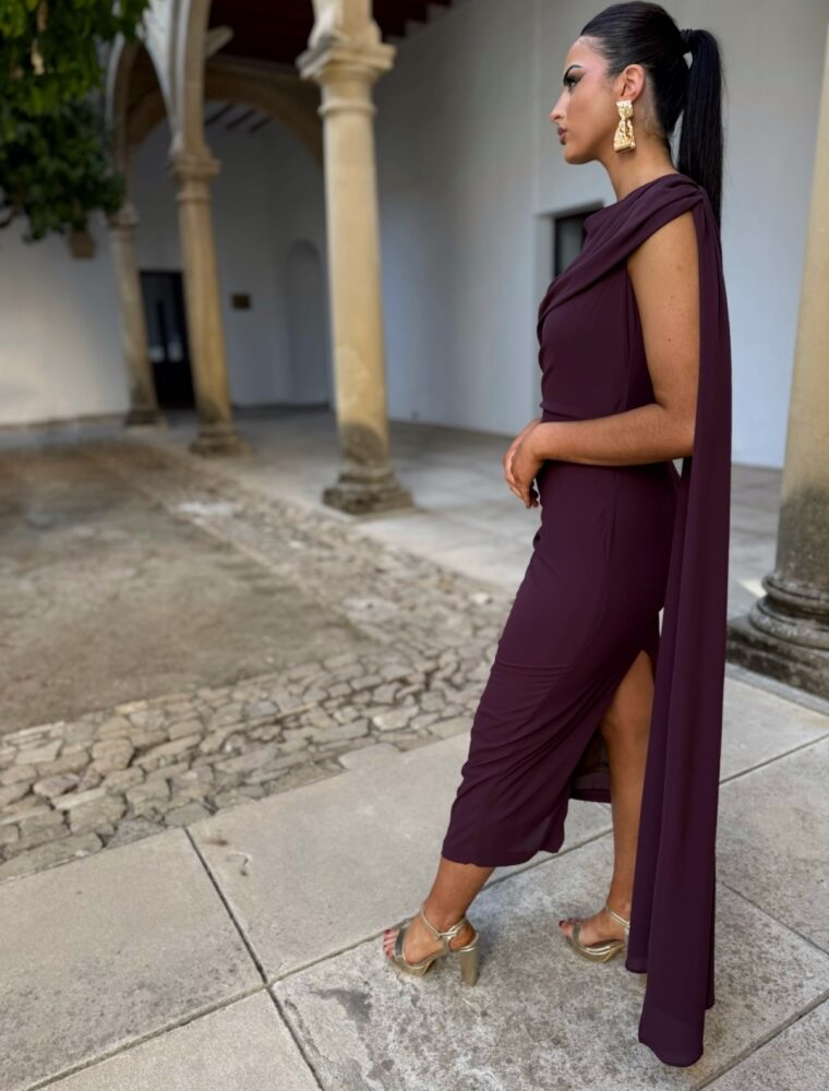 Vestido Bruna Marrón - Imagen 7