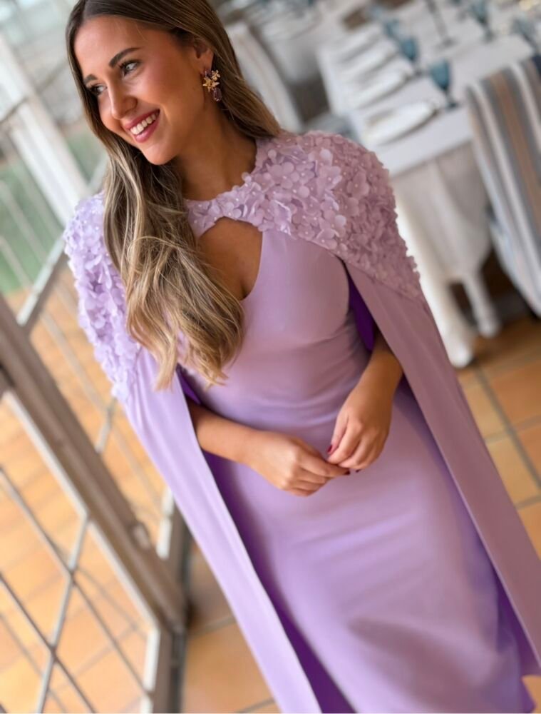 Vestido Lis Malva Vestido Lis Malva