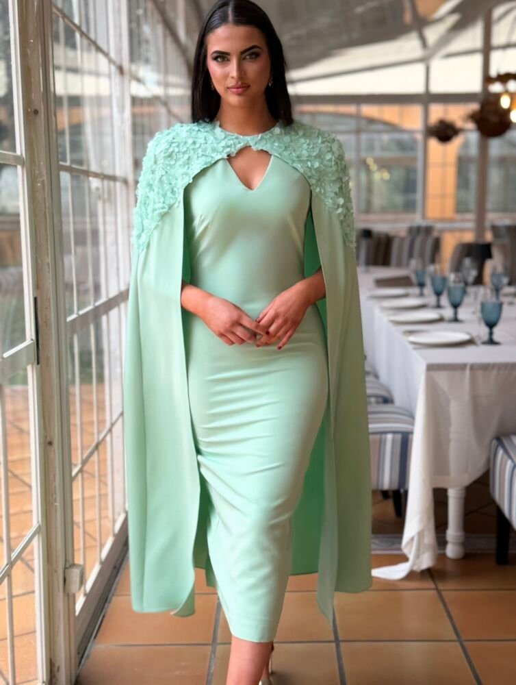 Vestido Lis Aguamarina - Imagen 3