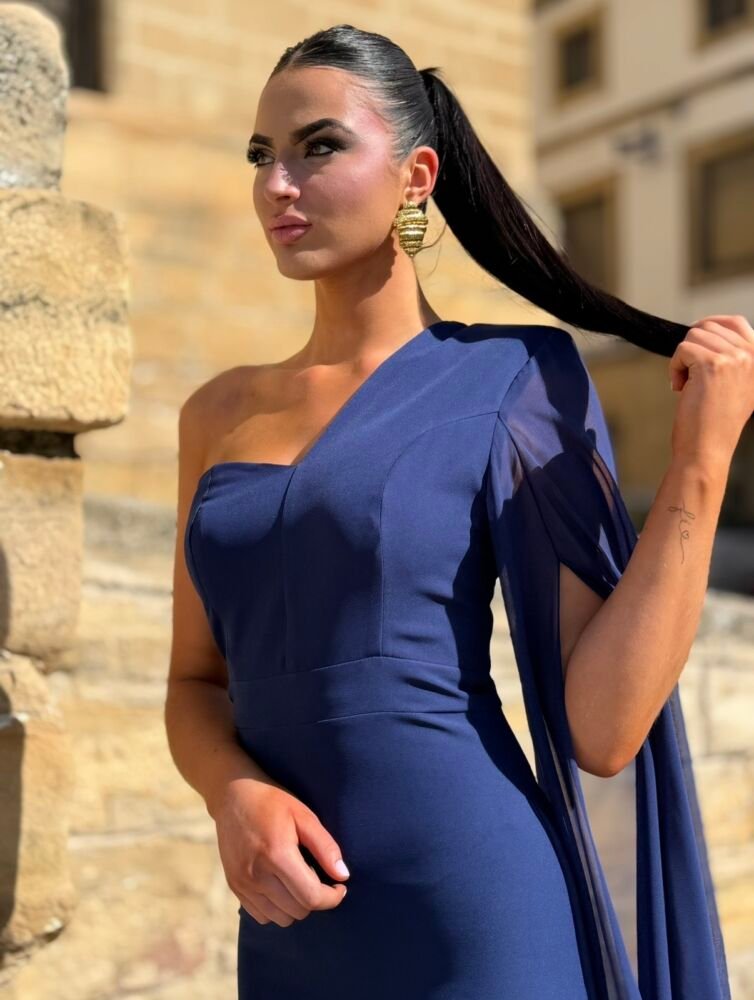 Vestido Rosario Azul Marino