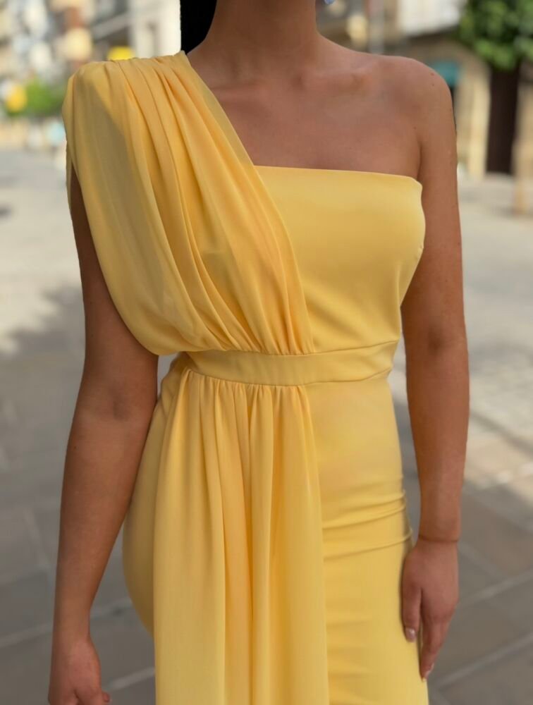Vestido Letto Amarillo - Imagen 5