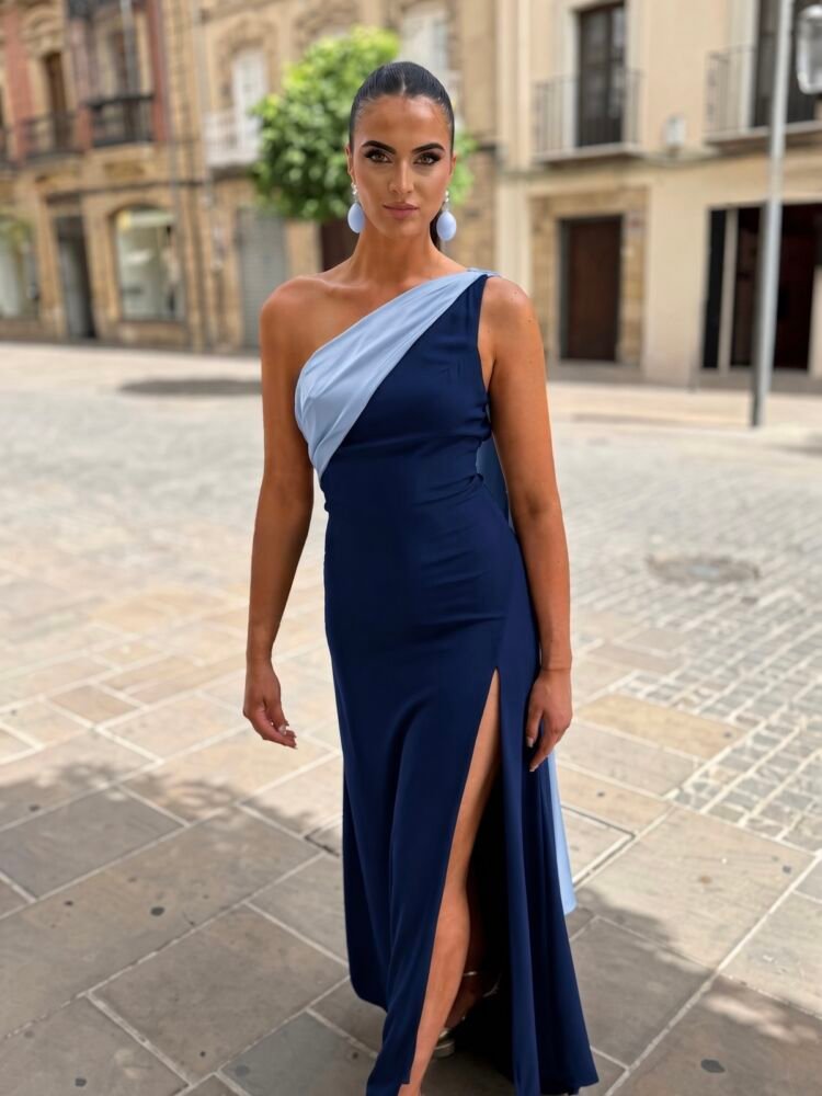 Vestido Helena Azul