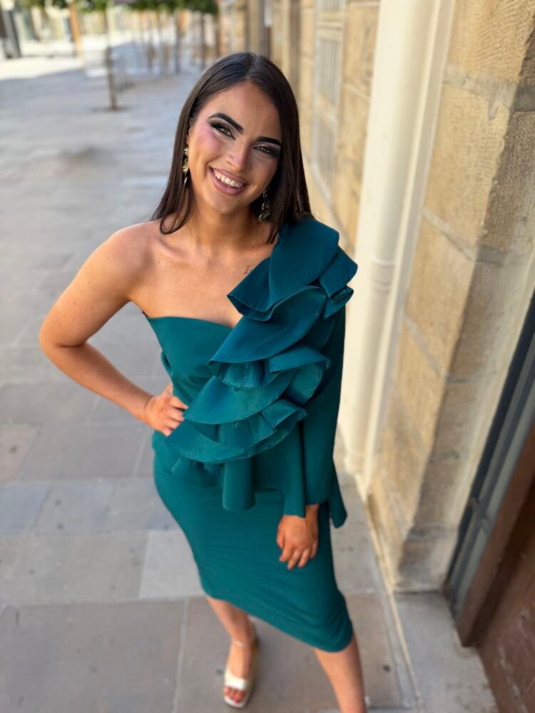 Vestido Karma Turquesa - Imagen 3