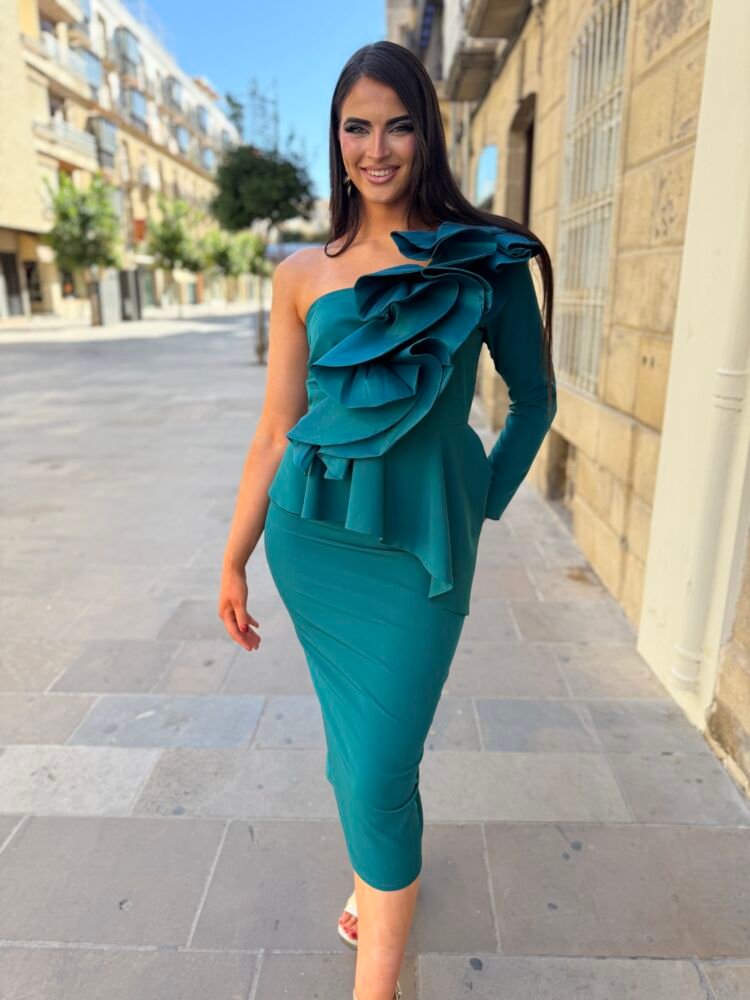 Vestido Karma Turquesa - Imagen 4