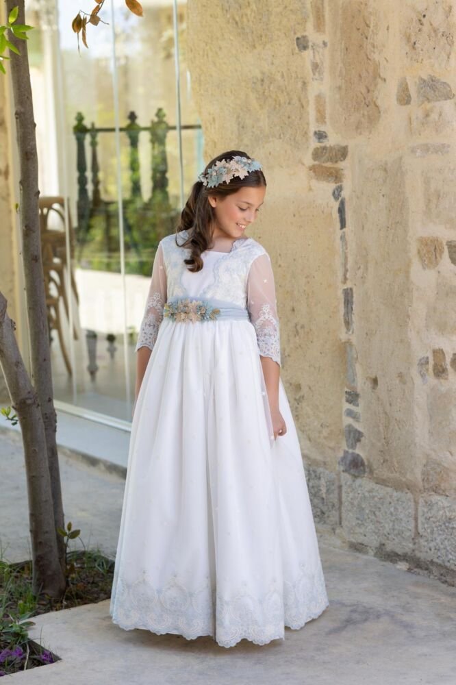 Vestido Celeste
